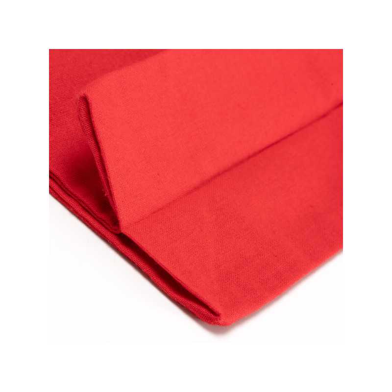 Práctica algodón rojo detalle