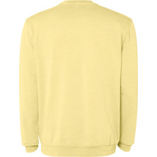 Sudadera unisex algodón efecto lavado amarillo sweet lavado espalda Sudadera unisex algodón efecto lavado amarillo sweet lavado espalda