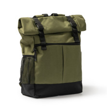 Mochila poliéster verde militar