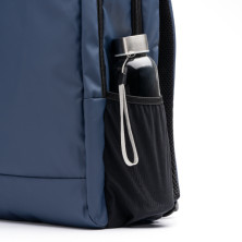 Mochila acolchada marino detalle