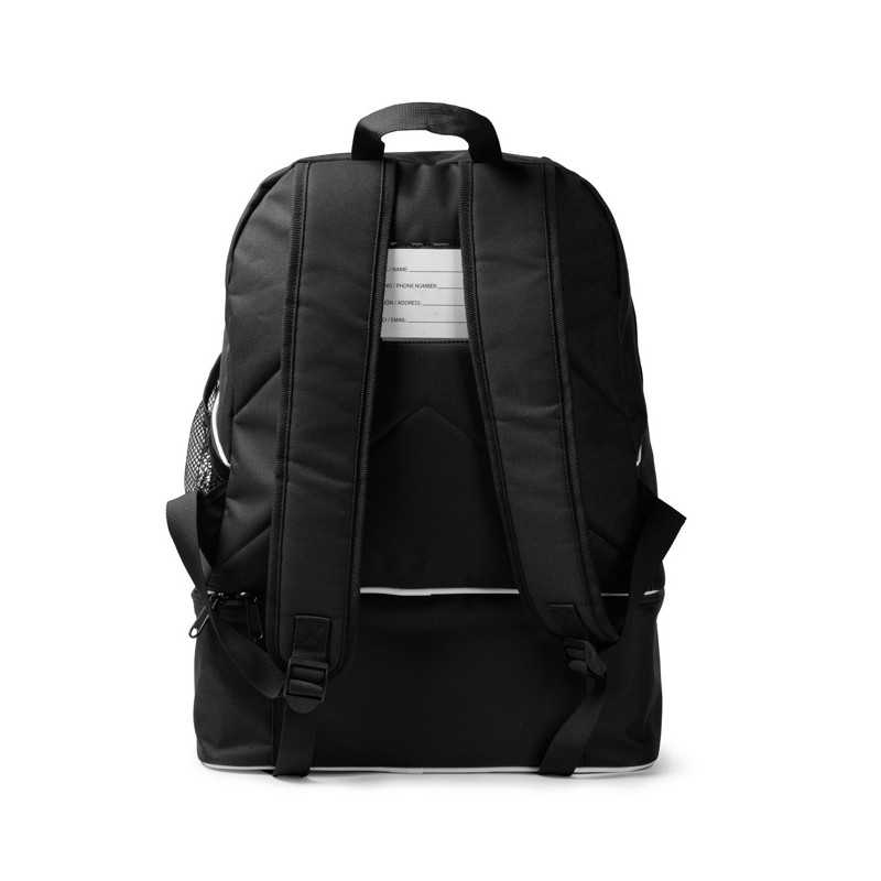 Mochila unisex negro espalda