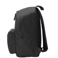 Mochila poliéster negro lateral derecho