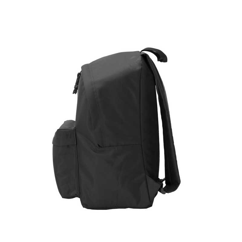 Mochila poliéster negro lateral derecho