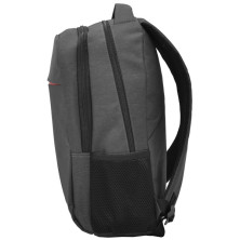 Mochila poliéster negro vigore lateral derecho