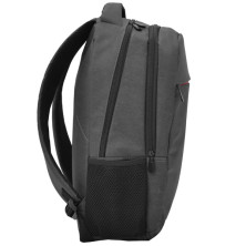 Mochila poliéster negro vigore lateral izquierdo