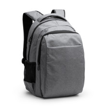 Mochila poliéster reciclado gris