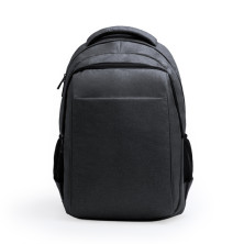 Mochila poliéster reciclado negro
