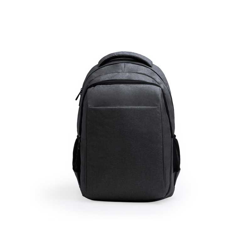 Mochila poliéster reciclado negro