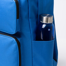 Mochila RPET royal detalle