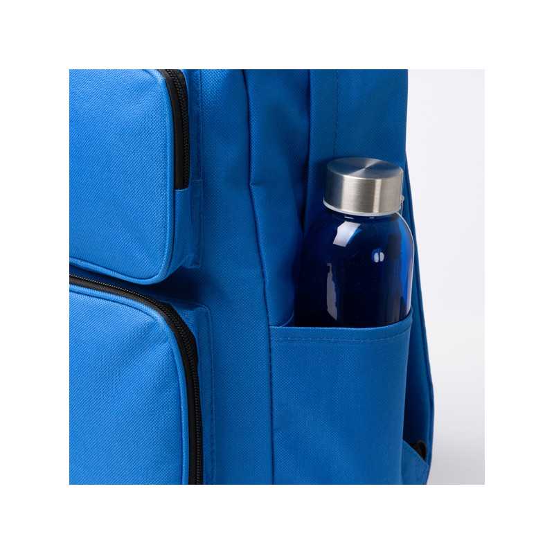 Mochila RPET royal detalle