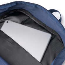 Mochila RPET marino detalle
