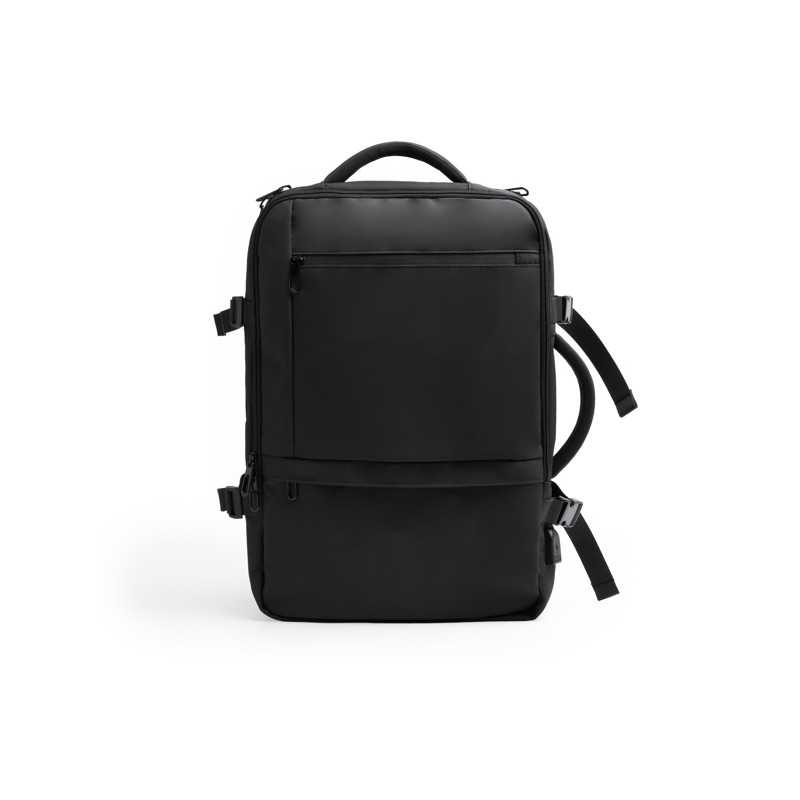 Mochila acolchada negro