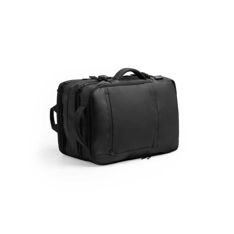 Mochila acolchada negro detalle