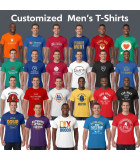 Camisetas de hombre personalizadas: manga corta y larga